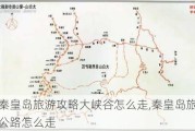 秦皇岛旅游攻略大峡谷怎么走,秦皇岛旅游公路怎么走