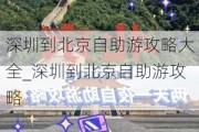 深圳到北京自助游攻略大全_深圳到北京自助游攻略