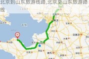 北京到山东旅游线路,北京至山东旅游路线