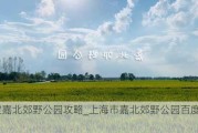 嘉定嘉北郊野公园攻略_上海市嘉北郊野公园百度百科