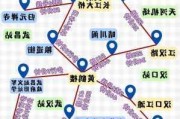 武汉旅游地图 手绘-武汉旅游路线小报模板