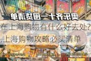 在上海购物有什么好去处?,上海购物攻略必买清单