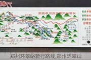 郑州环翠峪骑行路线,郑州环翠山