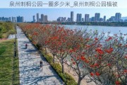 泉州刺桐公园一圈多少米_泉州刺桐公园植被