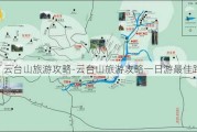 云台山旅游攻略-云台山旅游攻略一日游最佳路线