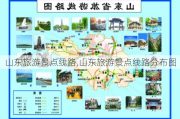 山东旅游景点线路,山东旅游景点线路分布图