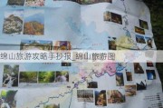 绵山旅游攻略手抄报_绵山旅游图