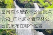 番禺滴水岩森林公园景点介绍_广州滴水岩森林公园的瀑布在哪个位置