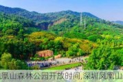 深圳凤凰山森林公园开放时间,深圳凤凰山森林公园