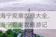 海宁观潮攻略大全,海宁观潮攻略游记