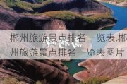 郴州旅游景点排名一览表,郴州旅游景点排名一览表图片