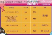 天津北京海洋公园线路-天津海洋公园票价