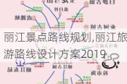 丽江景点路线规划,丽江旅游路线设计方案2019