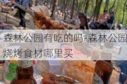 森林公园有吃的吗-森林公园烧烤食材哪里买