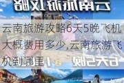 云南旅游攻略6天5晚飞机大概费用多少,云南旅游飞机到哪里