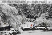 重庆武隆旅游攻略看雪-重庆武隆旅游攻略一天