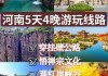 河南5天旅游攻略,河南旅游攻略五天三晚