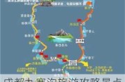 成都九寨沟旅游攻略景点必去三天游_成都九寨沟旅游攻略自由行最佳路线