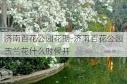 济南百花公园花期-济南百花公园玉兰花什么时候开