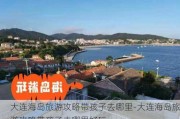 大连海岛旅游攻略带孩子去哪里-大连海岛旅游攻略带孩子去哪里好玩