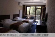 红梅公园附近有什么好玩的-红梅公园附近住宿