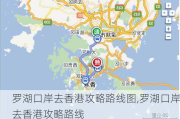 罗湖口岸去香港攻略路线图,罗湖口岸去香港攻略路线