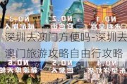 深圳去澳门方便吗-深圳去澳门旅游攻略自由行攻略