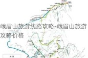 峨眉山旅游线路攻略-峨眉山旅游攻略价格