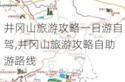 井冈山旅游攻略一日游自驾,井冈山旅游攻略自助游路线