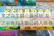 龙之谷主题公园经验,龙之谷绚烂主题公园入场券