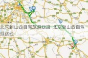 北京到山西自驾旅游线路-北京至山西自驾游路线