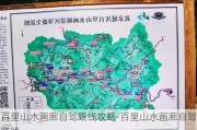 百里山水画廊自驾路线攻略-百里山水画廊自驾路线