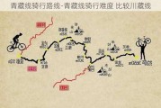 青藏线骑行路线-青藏线骑行难度 比较川藏线