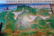 洛阳到华山景区多少公里,洛阳到华山旅游攻略