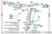 泰山旅游路线设计方案-泰山旅游路线设计方案模板