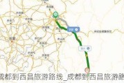 成都到西昌旅游路线_成都到西昌旅游路线