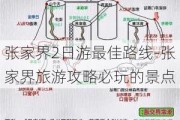 张家界2日游最佳路线-张家界旅游攻略必玩的景点