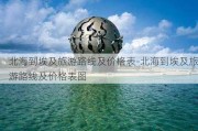 北海到埃及旅游路线及价格表-北海到埃及旅游路线及价格表图