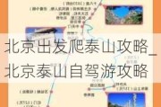 北京出发爬泰山攻略_北京泰山自驾游攻略