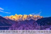 林芝景点排行榜前十_林芝景点排行榜前十名图片