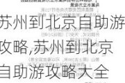 苏州到北京自助游攻略,苏州到北京自助游攻略大全