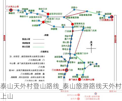 泰山天外村登山路线_泰山旅游路线天外村上山