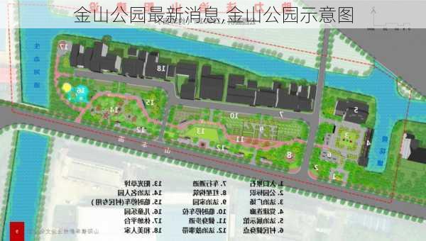 金山公园最新消息,金山公园示意图