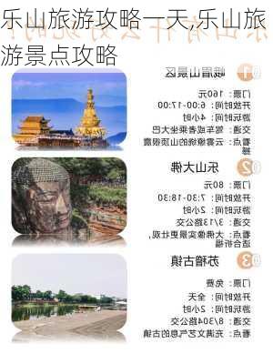 乐山旅游攻略一天,乐山旅游景点攻略