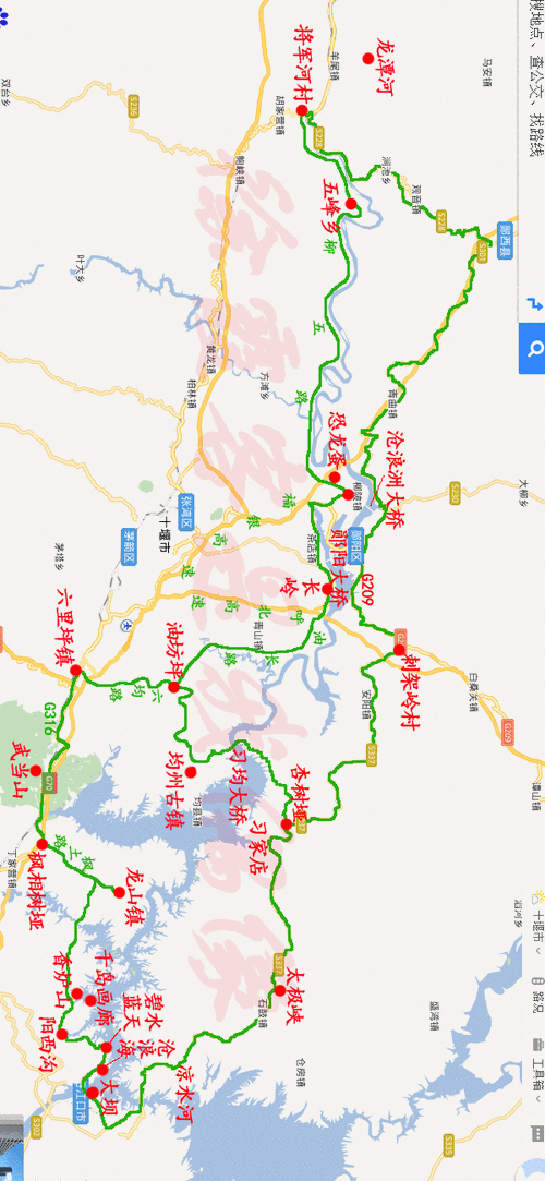 丹江口水库旅游线路,丹江口水库旅游自驾游攻略