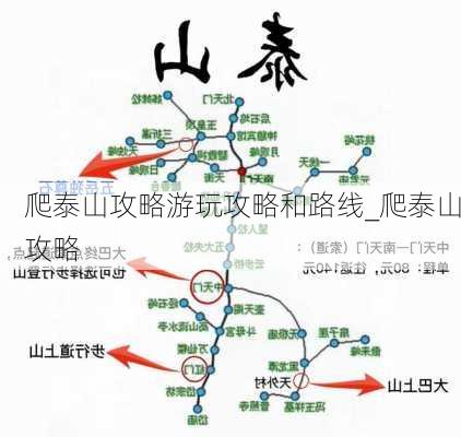 爬泰山攻略游玩攻略和路线_爬泰山攻略