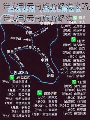 淮安到云南旅游路线攻略,淮安到云南旅游路线