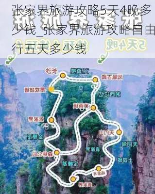 张家界旅游攻略5天4晚多少钱_张家界旅游攻略自由行五天多少钱