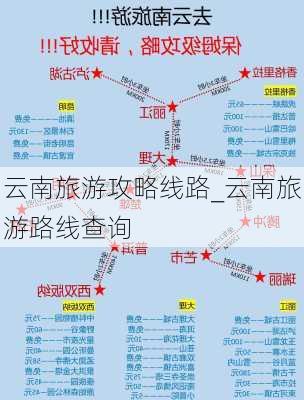 云南旅游攻略线路_云南旅游路线查询