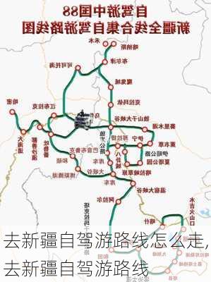 去新疆自驾游路线怎么走,去新疆自驾游路线